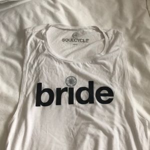 SoulCycle bride tank